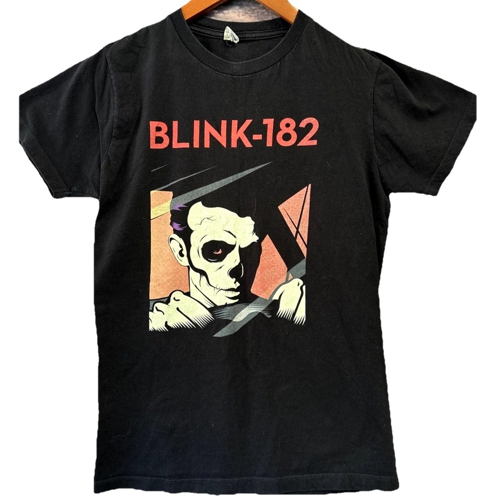 Blink 182 California Driver T-shirt Size S Black Punk Rock Zombies Pacific Tag